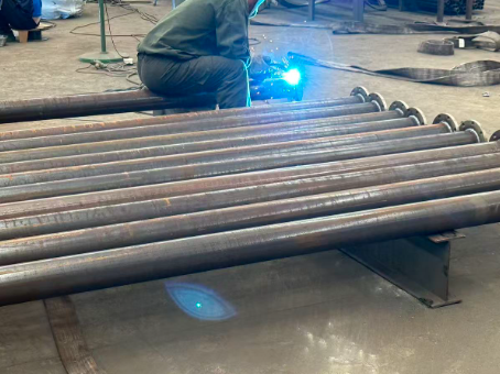 大连20#无缝注浆管加工108*6钢花管棚管